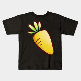 Carrot (Big; Center) Kids T-Shirt